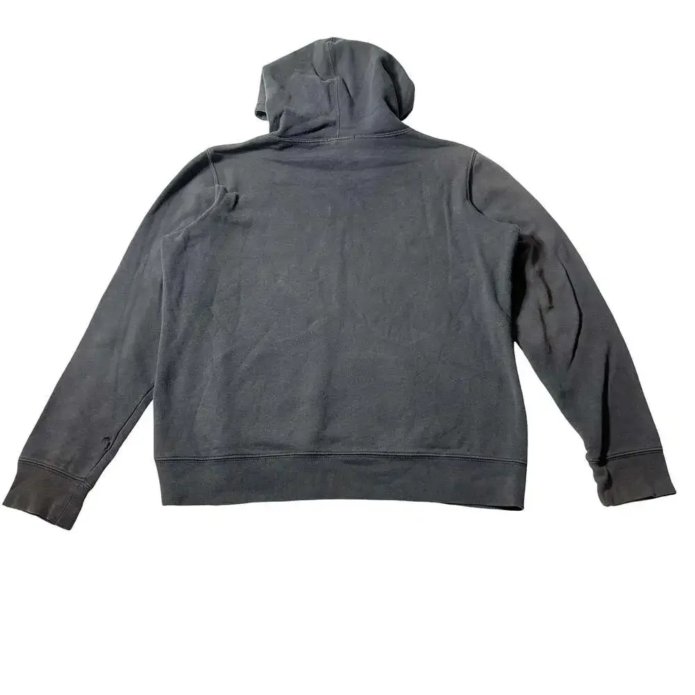GAP Kids Classic Logo Pullover Hoodie Gray Sweatshirt Size M